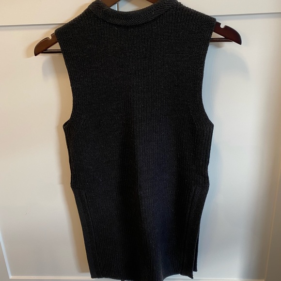 Aritzia Wilfred palmier sleevless split side sweater - Picture 6 of 6
